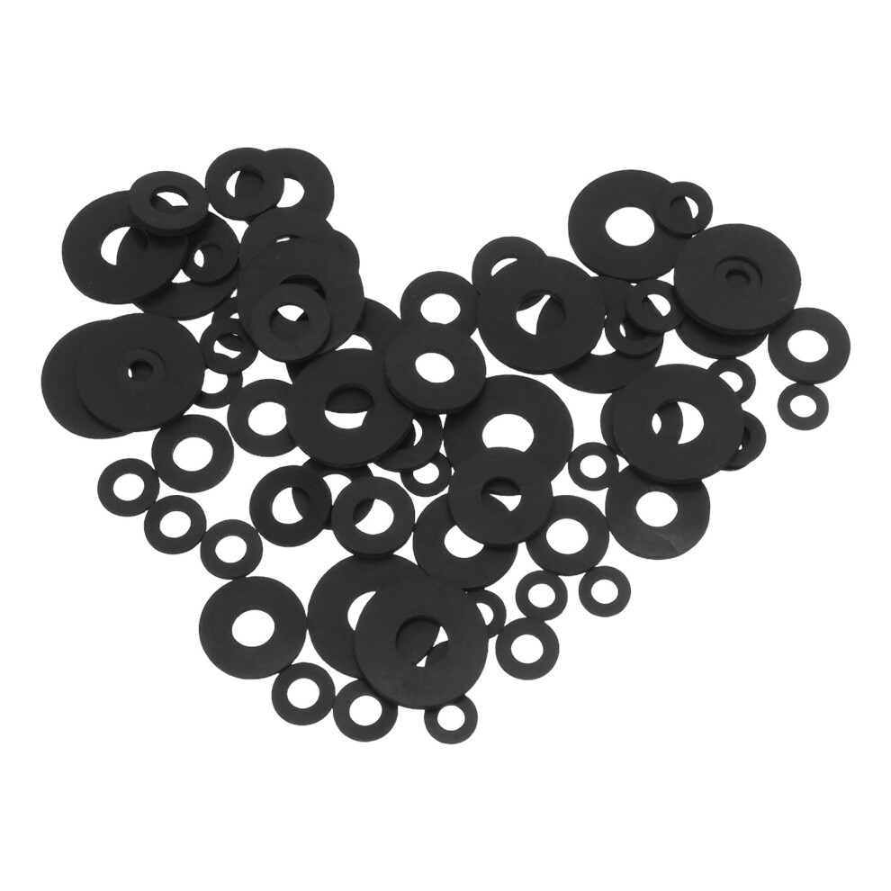 300Pcs Faucet Repair Rubber Washers Flat Kit For Kitchen And Bathroom 603036426556