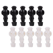 40Pièces Joueurs De Baby-Foot Décoratifs En Résine Colorée Résistante