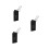 3Pièces Montre Clé Digital Noire Suspendue Pour Usage 4