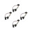 4Pcs Auto Audio Module ABS Hands-Free Aux Cable for Car 7