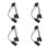4Pcs Auto Audio Module ABS Hands-Free Aux Cable for Car 4