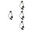 4Pcs Auto Audio Module ABS Hands-Free Aux Cable for Car 9