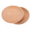 8Pcs Wood Serving Platters Khaki Round Rustic Grain Party Snack Plates 1
