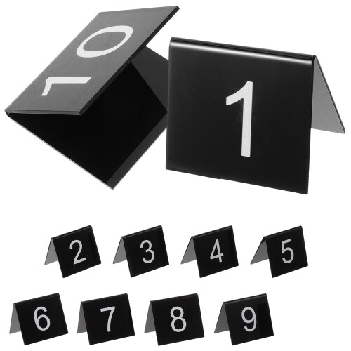 30Pièces Marqueurs Preuves Triangle Noir Utiles 1