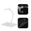 12Pcs Plastic Action Figure Display Bases Sturdy Transparent Supports 11