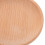 8Pcs Wood Serving Platters Khaki Round Rustic Grain Party Snack Plates 9