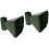 2Pcs Lightweight Green Steel for Outdoor Target Setup 6