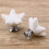 8Pcs White Sea Cabinet Pull Knobs for Home Decor 6