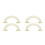 4Pcs PU Pull Handles for Luggage Toolbox Musical Box Versatile DIY Use 10