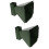 2Pcs Lightweight Green Steel for Outdoor Target Setup 9