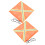 4Pcs Durable Reflective Mesh Warning Flags for Offroad Car and Truck 1