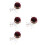 4Pcs Decorative Vintage Sewing Pin Soft Fabric Cushions 7