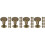 80Pcs Golden Round Rivets Studs for , Jackets, Bags and DIY Use 5