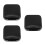 3Pcs Shockproof Hearing Aid Case Black ABS Portable Drying Organizer 5