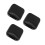 3Pcs Shockproof Hearing Aid Case Black ABS Portable Drying Organizer 4