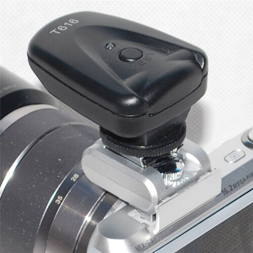 Flash Trigger Adapter Silver for NEX-3/C3/F3 NEX-5/5N/5R/5C/5T Camera Silver 2