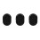 3Pièces Clicker Télécommande ABS Noir Usage Extérieur 4