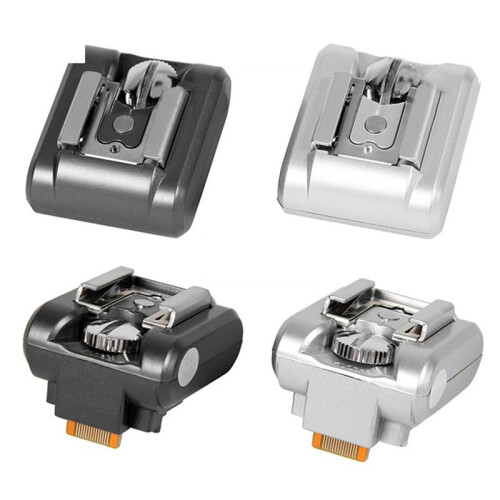 Flash Trigger Adapter Silver for NEX-3/C3/F3 NEX-5/5N/5R/5C/5T Camera Silver 1