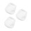 3Pcs Ceramic Milk Pitcher White Mini Jug for 8