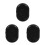 3Pièces Clicker Télécommande ABS Noir Usage Extérieur 2
