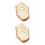 8Pcs Portable Toast Model Erasers Kids Drawing Erasers 6