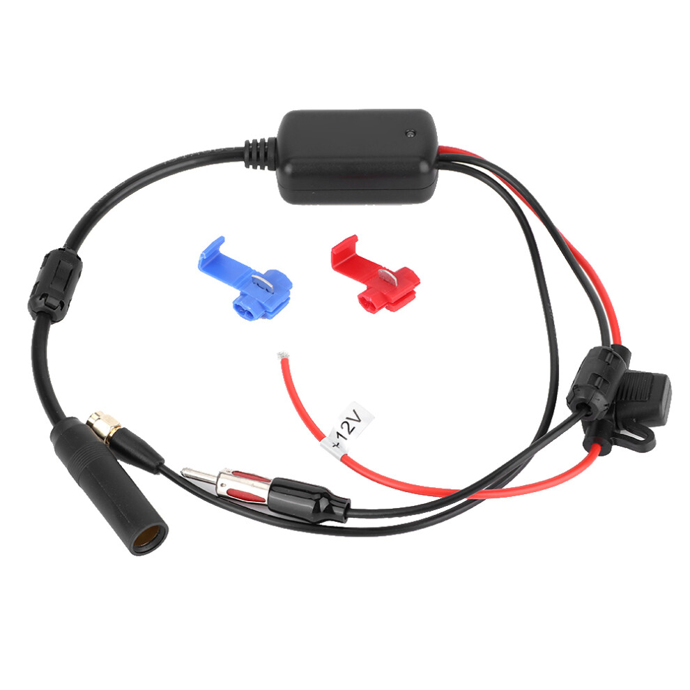 Signal Booster Amplifier For Car Stereo Systems Enhanced Noise Reduction And Anti Interference Capabilities Compatible With All Major Vehicle Models 9190834084695