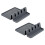 2PCS Silicone Paint Brush Holders, Rectangular Organizer with 4 Slots for Drawing Artists Thick Paint Brush Drying Rest 2
