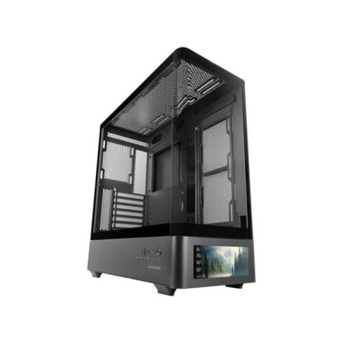Mars Gaming MCLCDPRO computer case Midi Tower Black