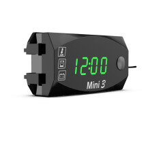 Digitales Voltmeter für Motorräder, einfache Installation, großes Display mit professionellen Fertigungsstandards für 12-V-Fahrzeuge