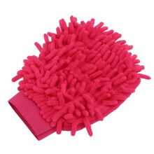 Universele auto-accessoires: absorberende, pluizige washandschoen, zachte, krasvrije, dubbelzijdige chenille washandschoenen voor het wassen en