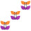 6St Vleugels Kinderen Eva Nonwoven Carnaval Props 7