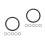 12St Multifunctionele Zwarte Rubber Ring Voor Ritual Singing Bowls 5