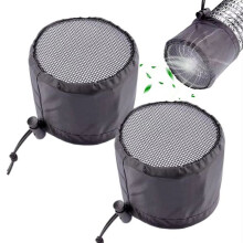 Plant Grow Tent Vent Cover Dustproof Duct Filter 2 Pieces Flexible Ducting Cover for Indoor Greenhouse Laundry Outdoor B