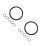 12St Multifunctionele Zwarte Rubber Ring Voor Ritual Singing Bowls 6