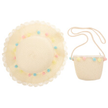 2Pièces Chapeaux Blancs Pour Plage