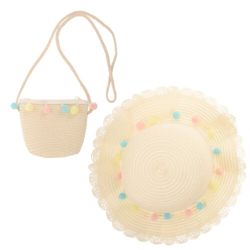 2Pièces Chapeaux Blancs Pour Plage 1