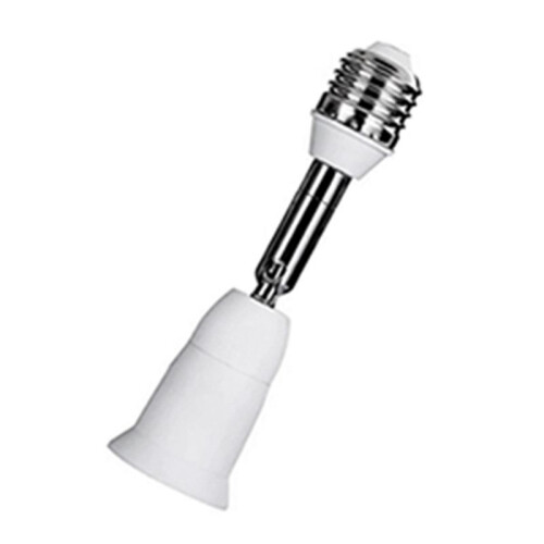 E27 to E27 Flexible Extension Adapter LED Light Bulb Lamp Holder Extendable Socket Converter Wall Base Screw Holder