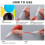 Acrylic Paint Markers,6 Pcs Empty Markers, Fillable Paint Touch  Pen, Round Tilted Flat  Refillable Paints 8