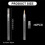 Acrylic Paint Markers,6 Pcs Empty Markers, Fillable Paint Touch  Pen, Round Tilted Flat  Refillable Paints 9