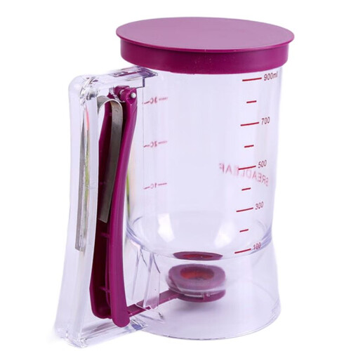 Multifunctional Batter Separator Batter Funnel Hand-Crank Batter Colander Handheld Batter Separator Batter Dispenser