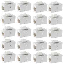 Ethernet Coupler, 20Pack Cat6 RJ45 Jack Inline Female Connectors