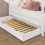 Rollcontainer Aufbewahrung oder Bett - weiß für Bett 90 x 200 cm 1