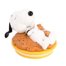 Grupo Erik Snoopy Cookie Jar With Lid | Snacks Canister | 20.5 x 20.5 x 24.6 cm | Candy Jar | Snoop