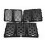 Car Black Front Grille Inserts Trim Mesh Kit for  Grand Cherokee 2014-2016 2