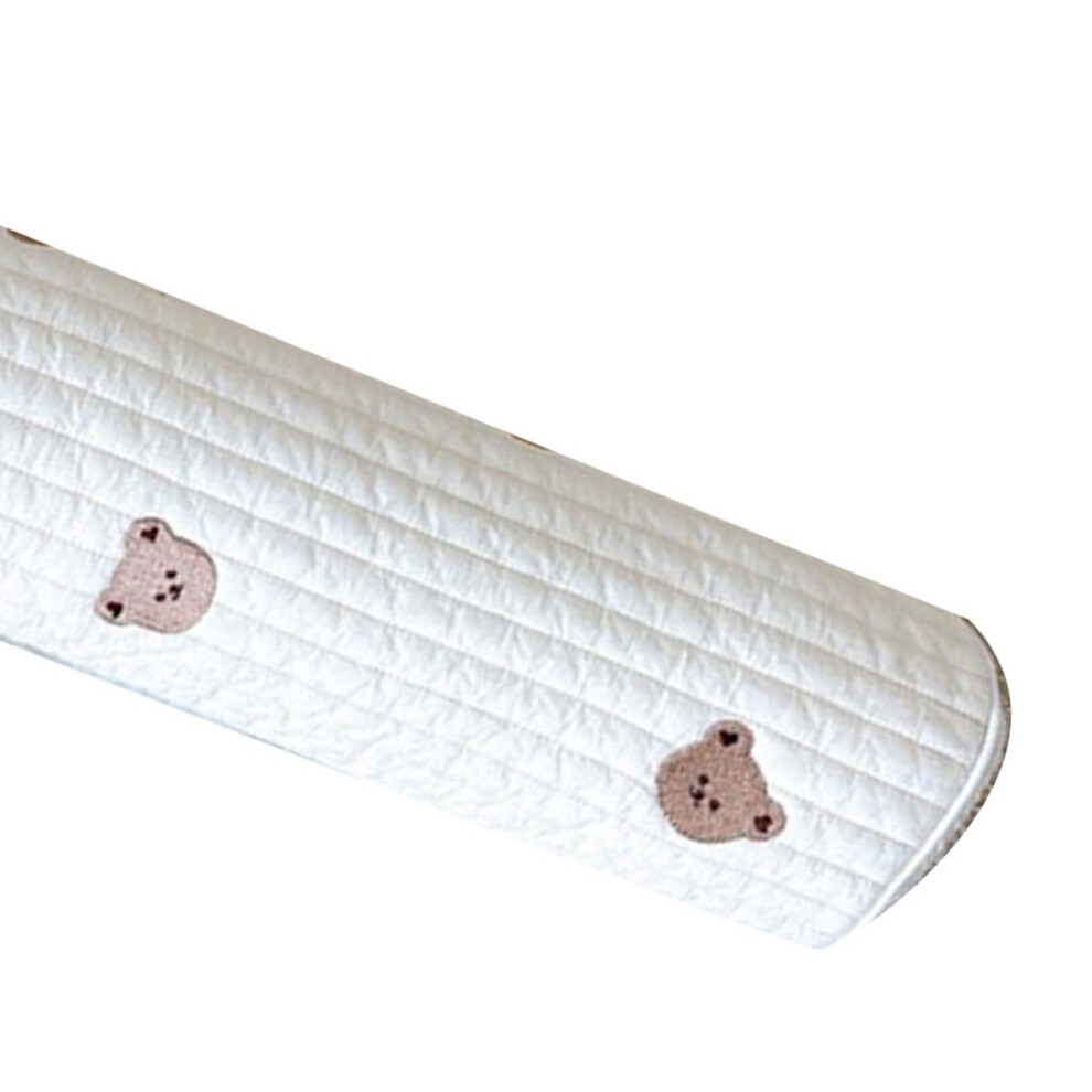 Baby Cylindrical Cotton Pillow, Soft Soothing Neck Roll, 65x10cm