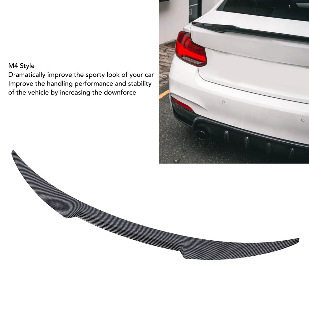 Abs M4 Style Trunk Spoiler For Bmw F87 7340572787958