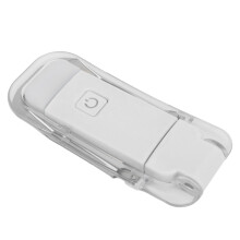 Flexible Lesezeichenlampe: Wiederaufladbar via USB, 3 Helligkeitsstufen, tragbar
