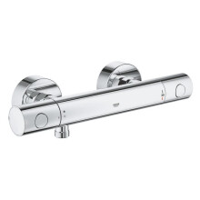 GROHE Precision Get misturador termostático de chuveiro, montagem na parede, indicador de temperatura, filtros integrados, 34773000
