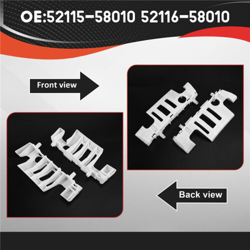 New Front Bumper Support 52115-58010 52116-58010 for  ALPHARD 2004-2008 1