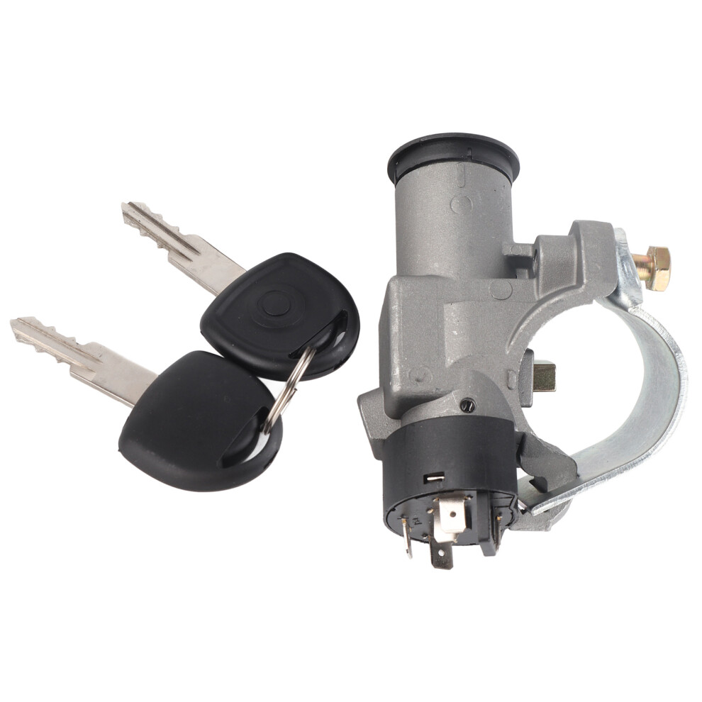 Ignition Switch Cylinder For Chevy Models, Ignition Switch With 2 Keys Stability Assured For 1.4L 1995 To 2012, Durable Material Automotive Ignition 9437117408053